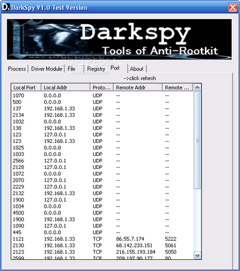 DarkSpy Anti-Rootkit screenshot 3
