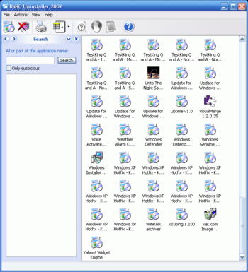 DaRO Uninstaller 2006 screenshot