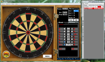 Dartscore 2005 screenshot