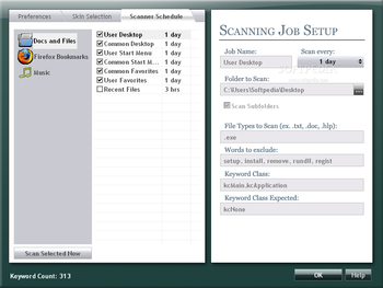 Dash Command screenshot