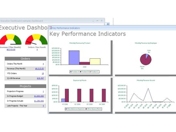 Dashboard Builder for Microsoft Access screenshot