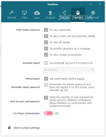 Dashlane screenshot 19