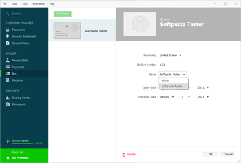 Dashlane screenshot 8