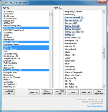 DAT to DVB Converter screenshot 2
