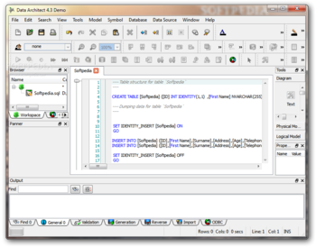 Data Architect screenshot