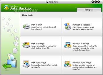 Data Backup screenshot