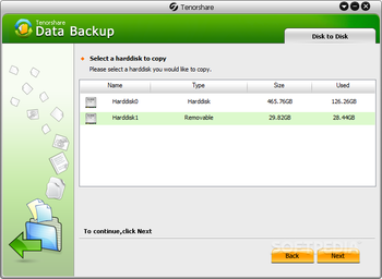 Data Backup screenshot 2