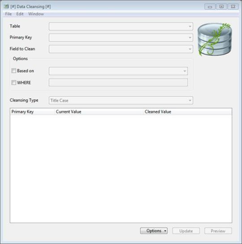 Data Cleansing screenshot