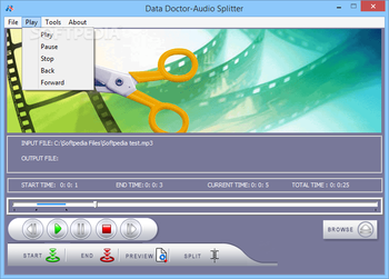 Data Doctor-Audio Splitter screenshot 2