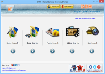 Data Doctor Recovery Digital Camera screenshot