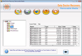 Data Doctor Recovery Removable Disk screenshot
