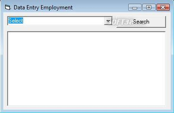 Data Entry Employment a screenshot