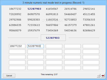 Data Entry Test screenshot 5