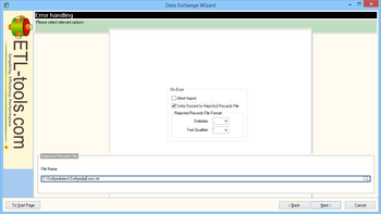 Data Exchange Wizard screenshot 10