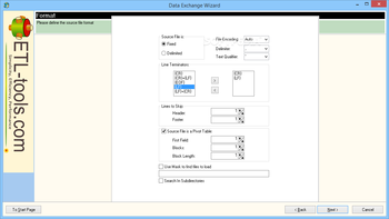 Data Exchange Wizard screenshot 5