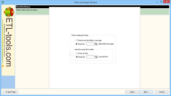 Data Exchange Wizard screenshot 6