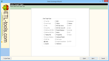 Data Exchange Wizard screenshot 7