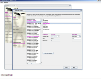 Data Export - DBF2Oracle screenshot 3