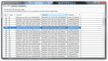 Data Grid Extensions screenshot