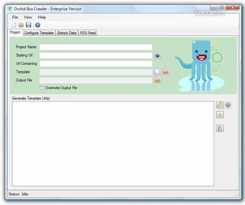 Data Mining Crawler screenshot