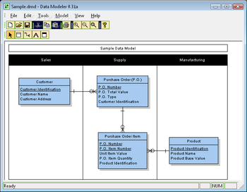Data Modeler screenshot