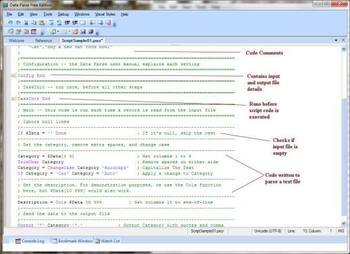 Data Parse Free Edition screenshot