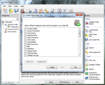 Data Recall screenshot 8