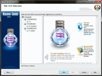 Data Recover-Center screenshot 2