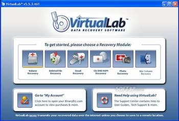 Data Recovery Software - VirtualLab screenshot 3