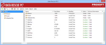 Data Rescue PC3 screenshot 2