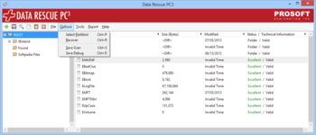 Data Rescue PC3 screenshot 4
