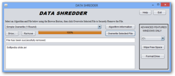 DATA SHREDDER screenshot