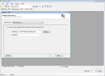 Data-to-PDF screenshot 2