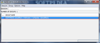 Data Vista screenshot