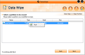 Data Wipe screenshot 2
