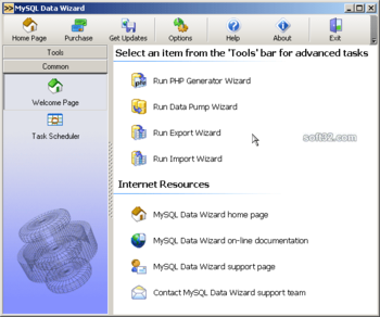 Data Wizard for MySQL screenshot 2