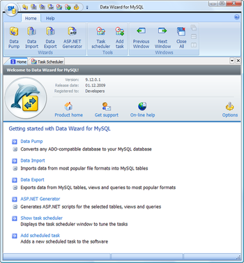 Data Wizard for MySQL screenshot 3