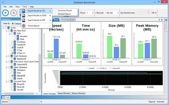 Database Benchmark screenshot 3