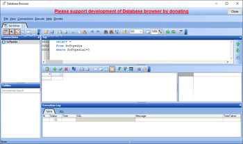 Database Browser screenshot