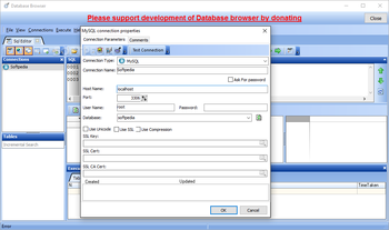 Database Browser screenshot 2