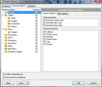 Database Comparer 2011 for InterBase and Firebird screenshot 14