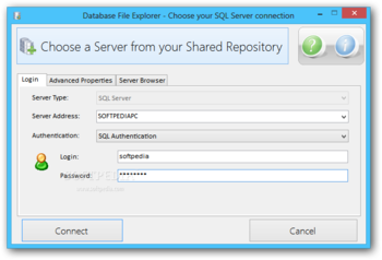 Database File Explorer screenshot