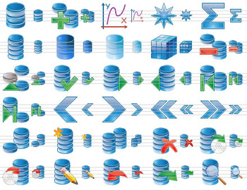 Database Icon Set screenshot 2