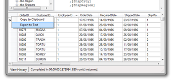 Database Lookup screenshot