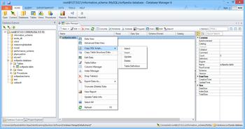 Database Manager screenshot