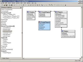 Database Schema Designer screenshot