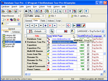 Database Tour Pro screenshot 2