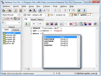 Database Tour Pro screenshot 5