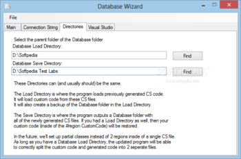 Database Wizard screenshot 3