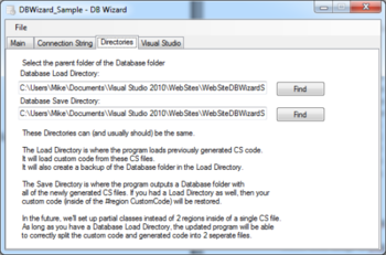 Database Wizard screenshot 4